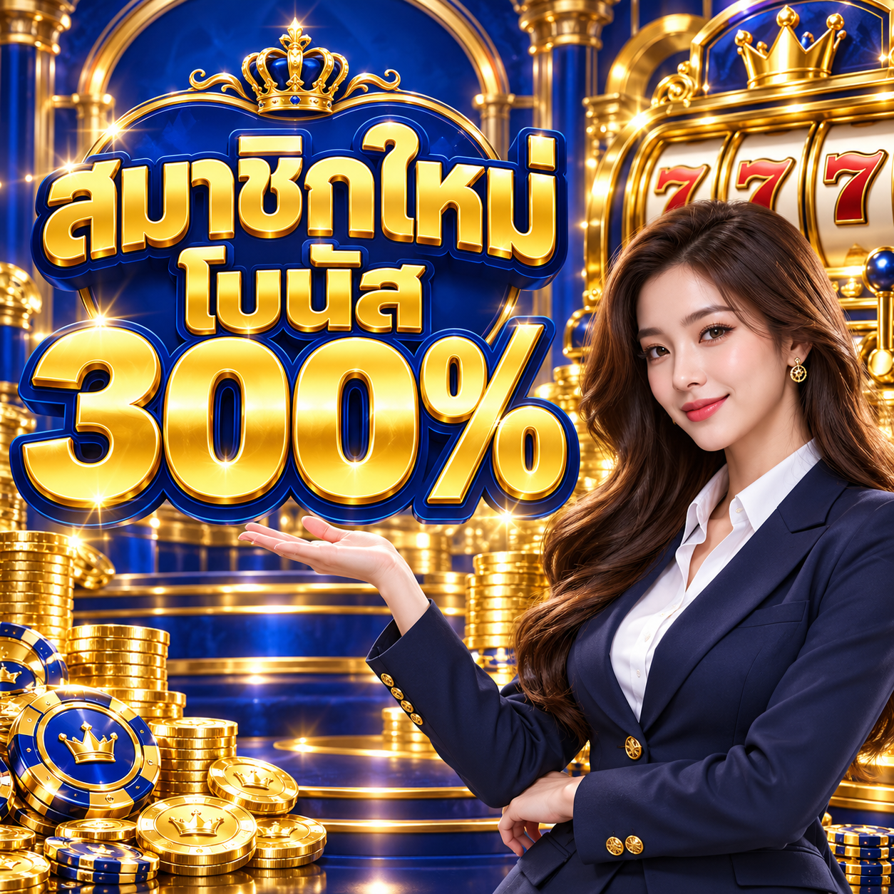 ภาพโปรโมชัน rm98-th สมาชิกใหม่โบนัส 300%